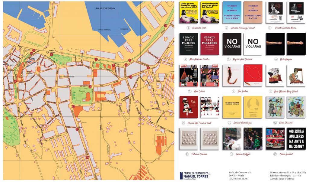 Obras e mapa Compartir é Vivir