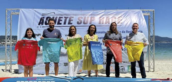 Aguete convértese no cumio do paddle surf coa celebración do Aguete SUP Race