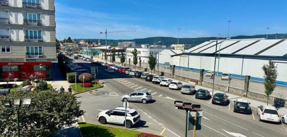 As obras da Avenida de Ourense continuarán polo tramo entre a Rúa da Estrada e a Praza de España