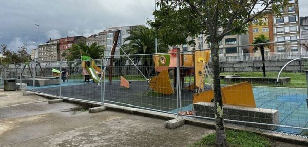 Obras Parque Infantil de Cantodarea Portada