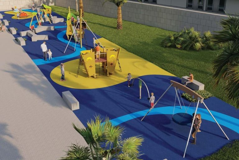 Obras Parque Infantil de Cantodarea Visualización